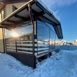 МЯГКИЕ ОКНА ИЗ ПВХ 1000 МКР. (ОКАНТОВКА ПВХ), 1 М.КВ.